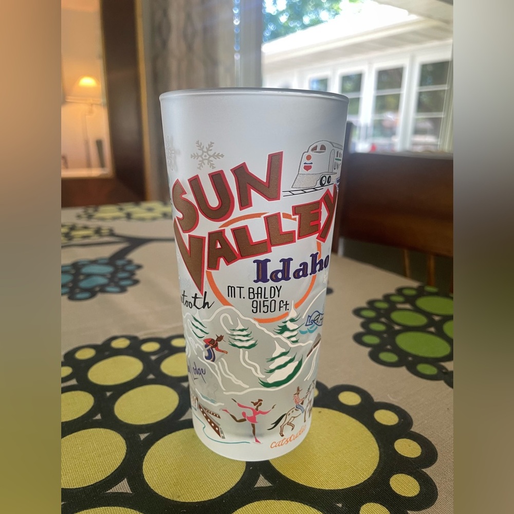 Sun valley Idaho drinking class 15oz - Picture 2 of 2